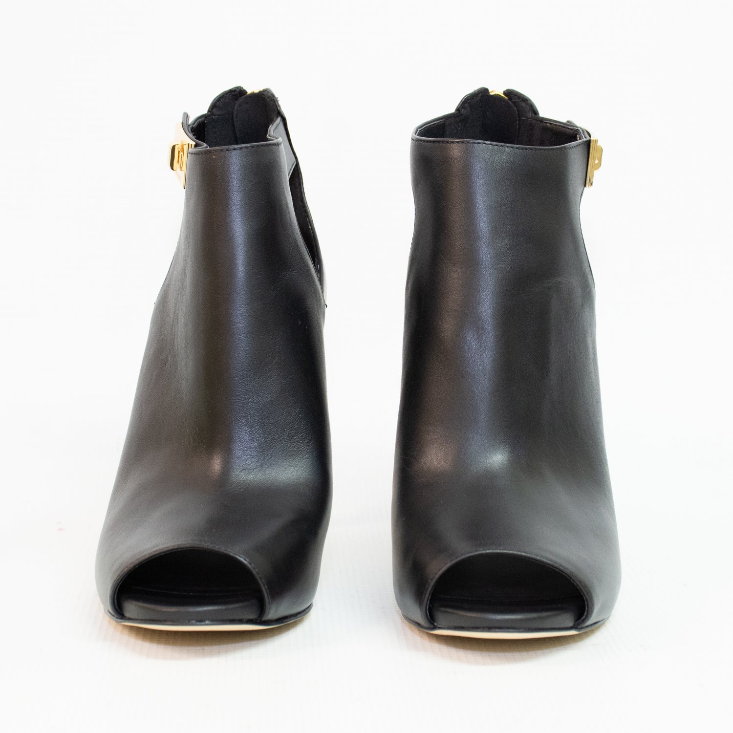 Michael Kors Lara Bootie Leather Heels - 49R9LAHE6L