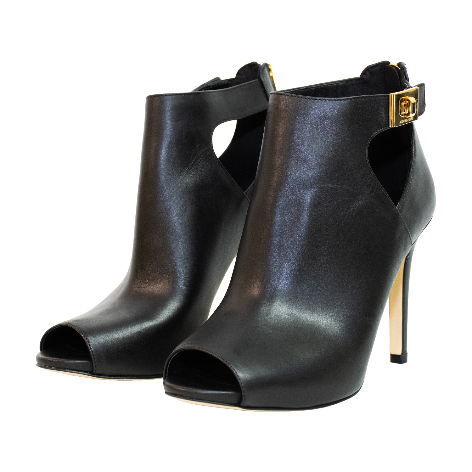Michael Kors Lara Bootie Leather Heels - 49R9LAHE6L