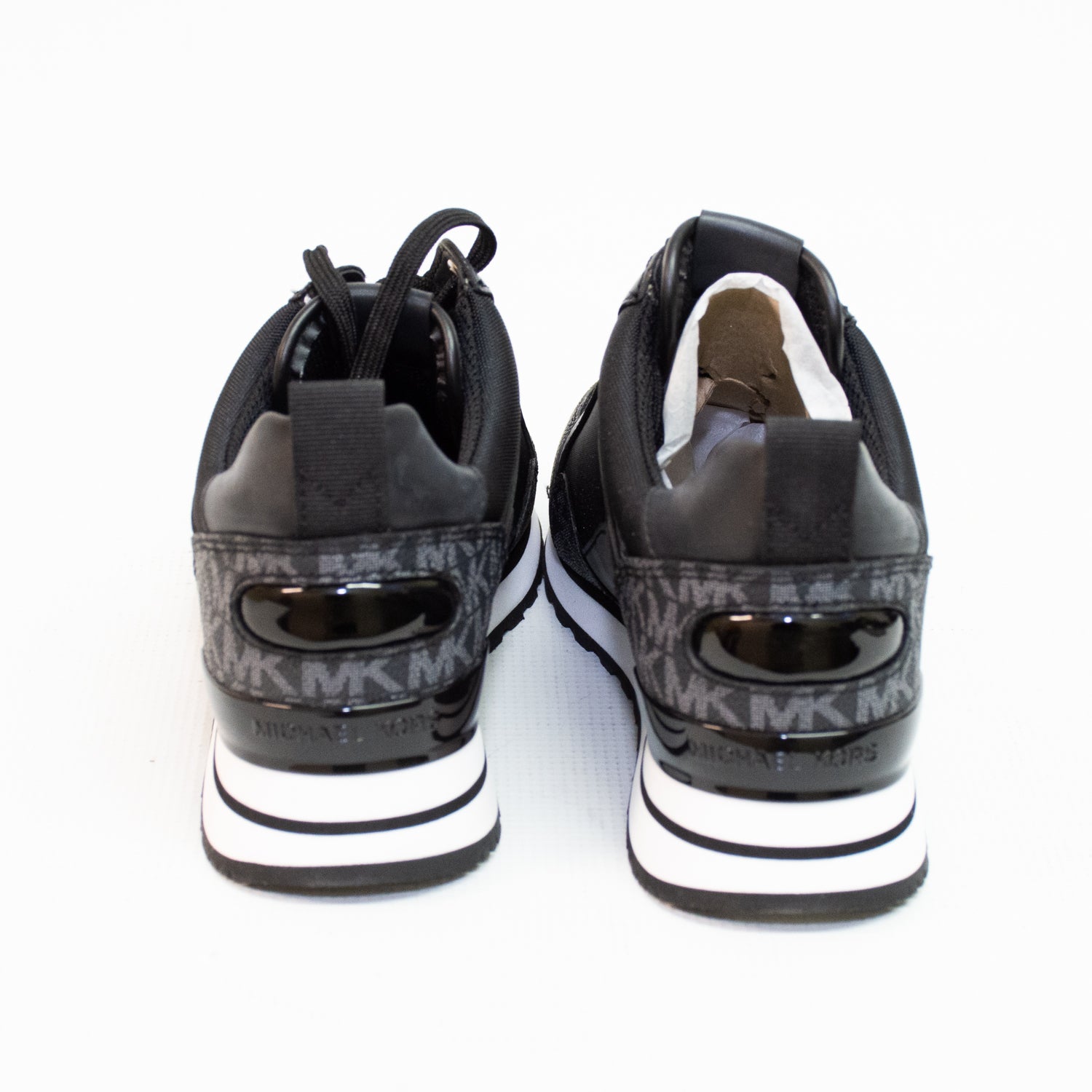Michael Kors Wilma Mixed Media Trainer Shoes - US 8