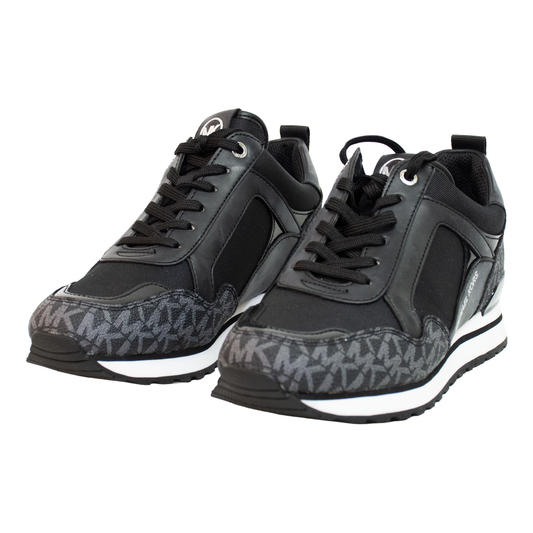 Michael Kors Wilma Mixed Media Trainer Shoes - US 8