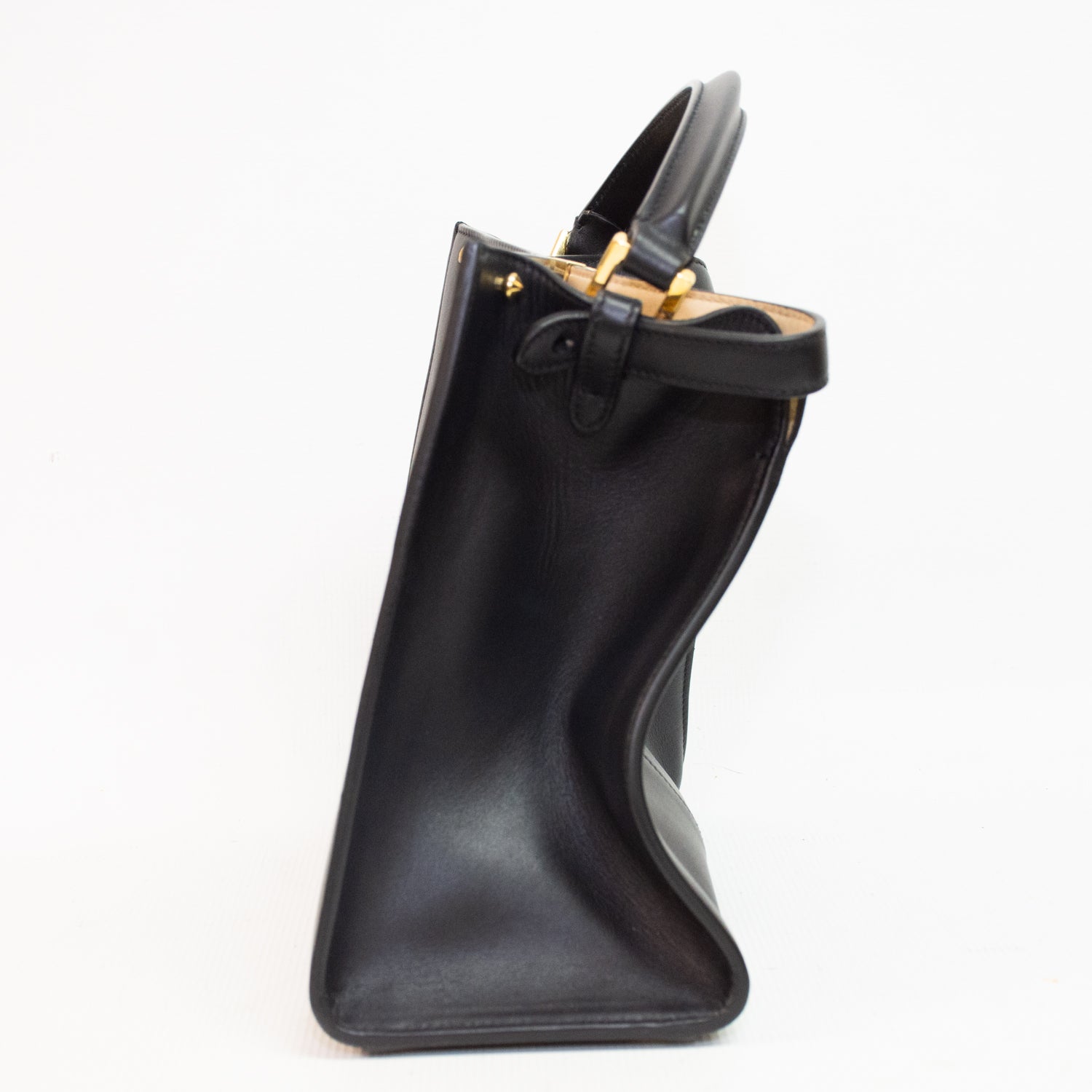 Fendi Peekaboo X-Lite Medium Black Shoulder Bag