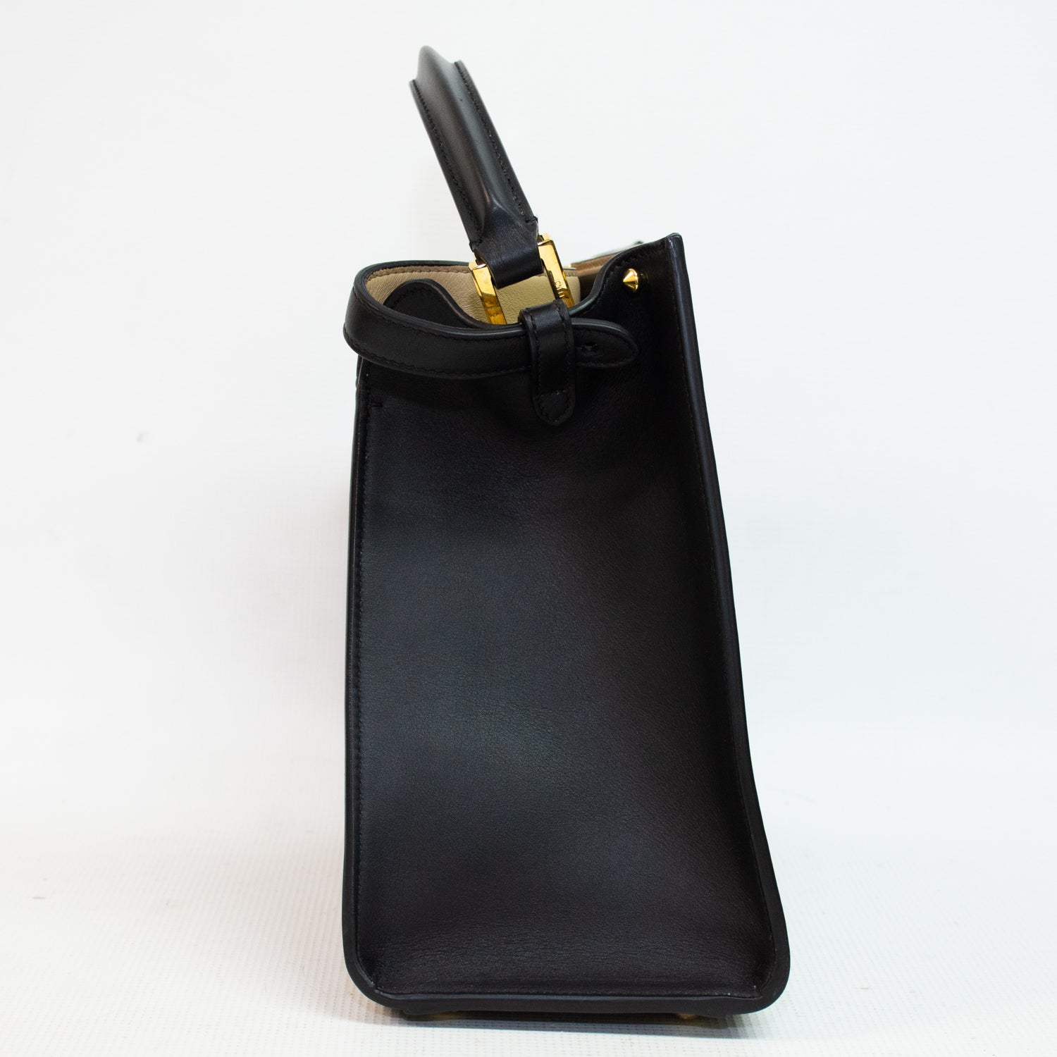 Fendi Peekaboo X-Lite Medium Black Shoulder Bag