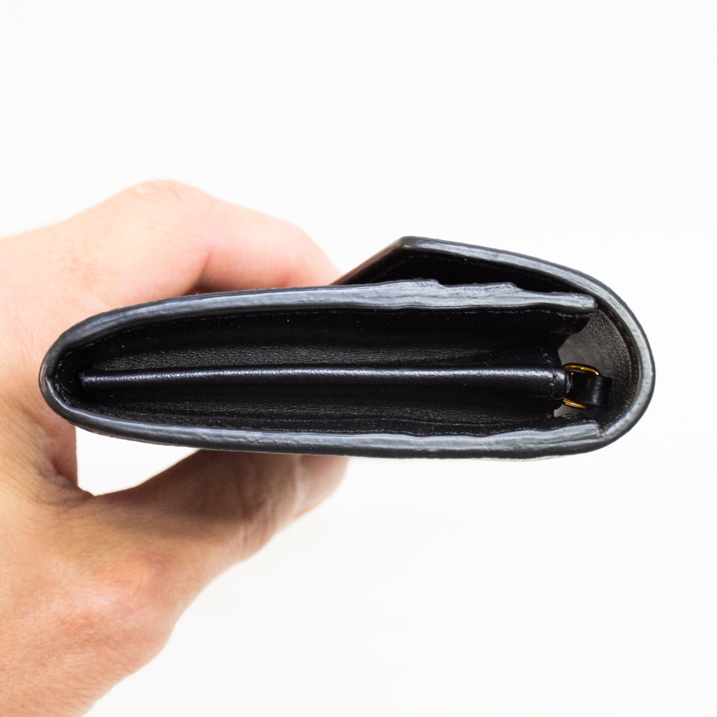 Fendi Nero Calf Leather Wallet