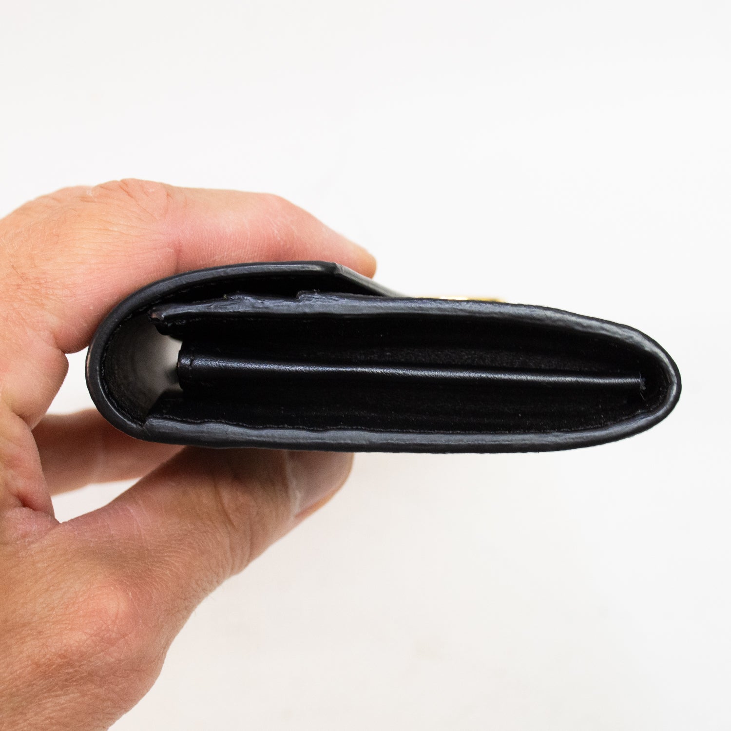 Fendi Nero Calf Leather Wallet