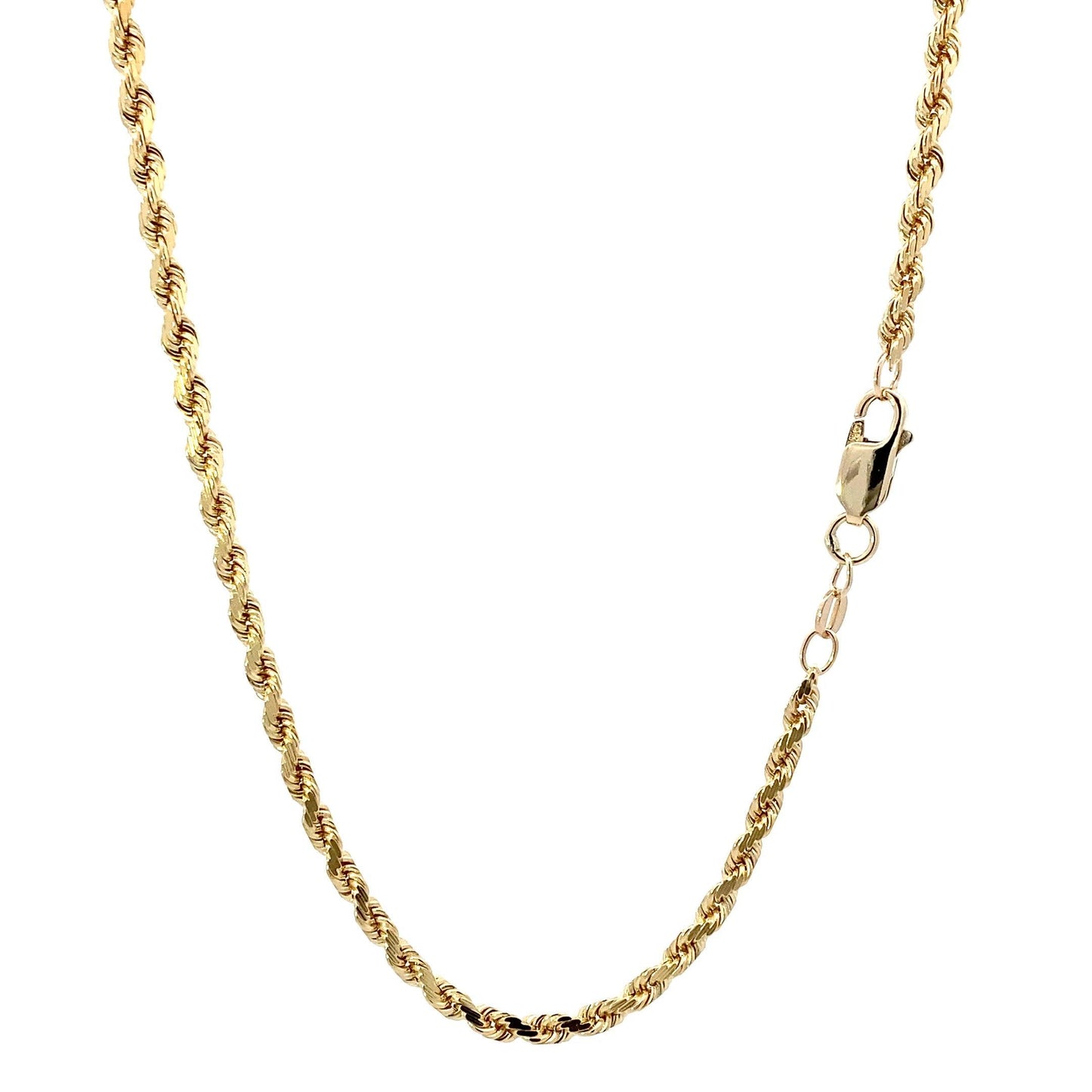 14K Yellow Gold 20.5" Rope Chain