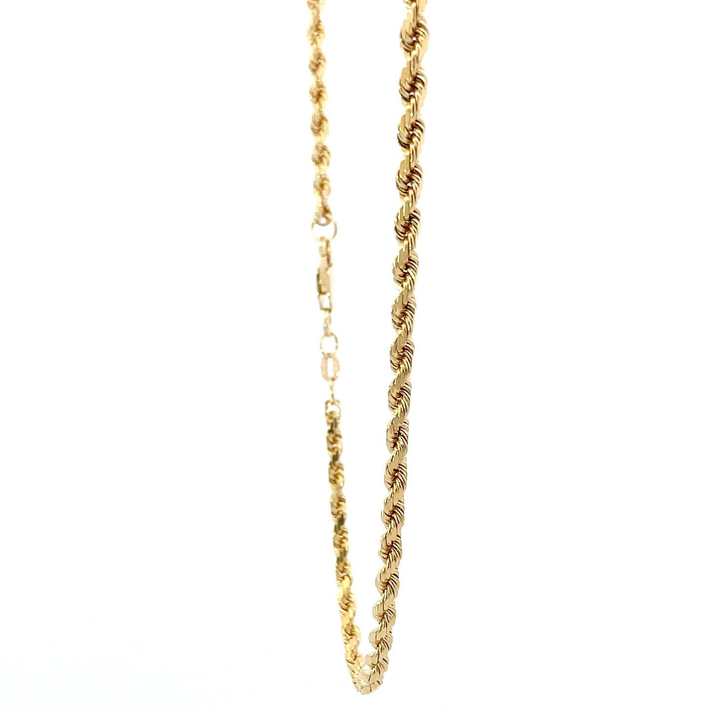 14K Yellow Gold 20.5" Rope Chain