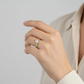 14K Yellow Gold Women's Diamond Ring - 1.8ct