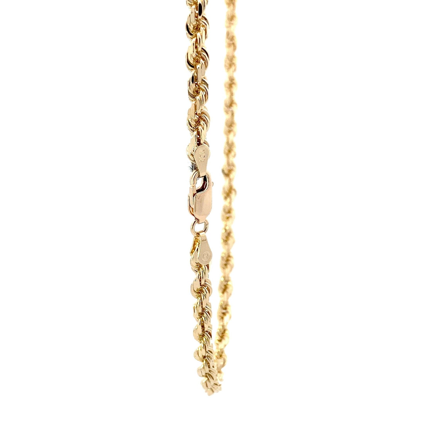 10K Yellow Gold 20" Rope Chain