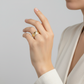 14K Yellow Gold Diamond Ring - 0.24ct