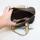 Michael Kors Grayson Signature Brown Medium Chain Satchel