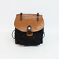 Dooney & Bourke Alto Black Nylon Brown Leather Cross Body Bag