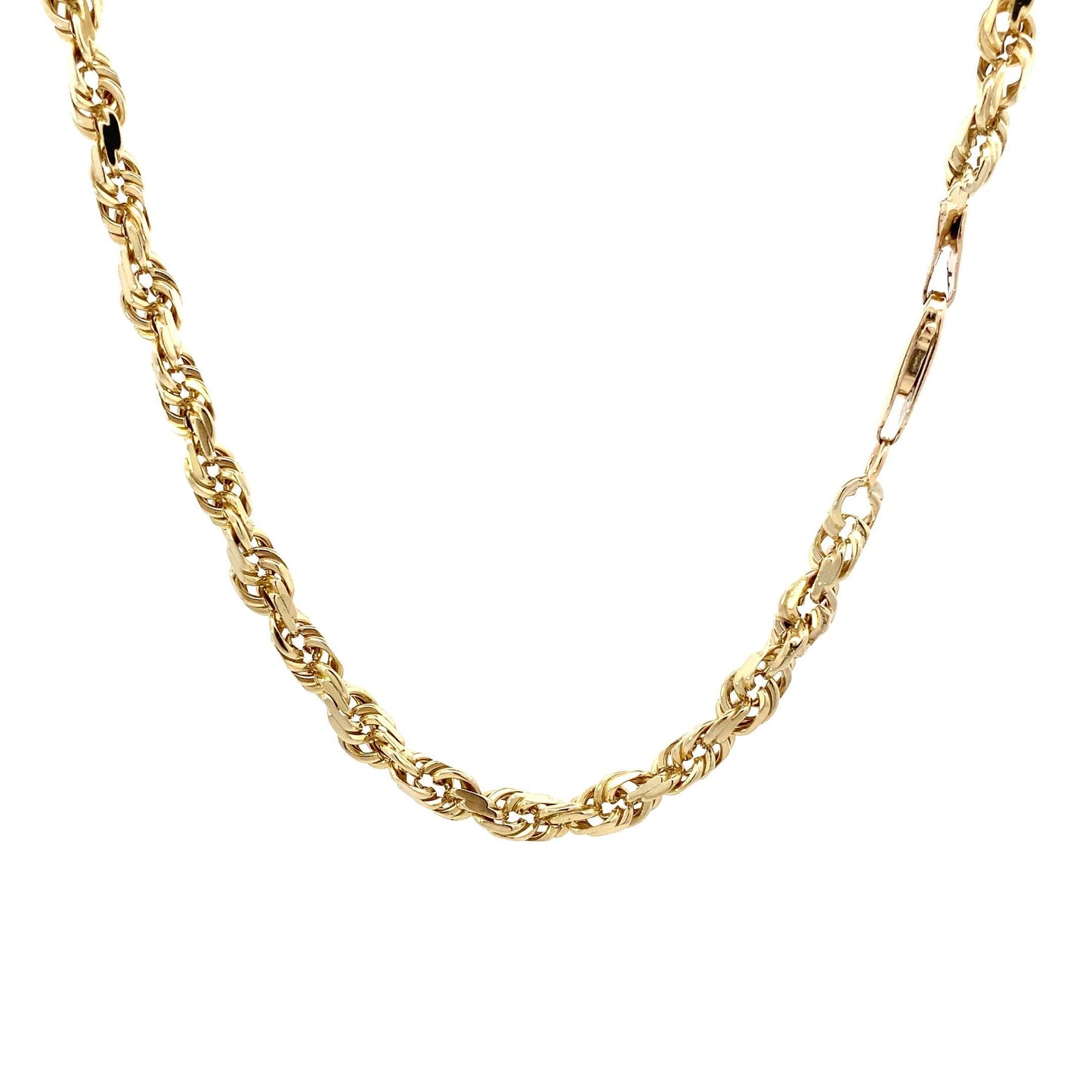 14K Yellow Gold 24" Rope Chain