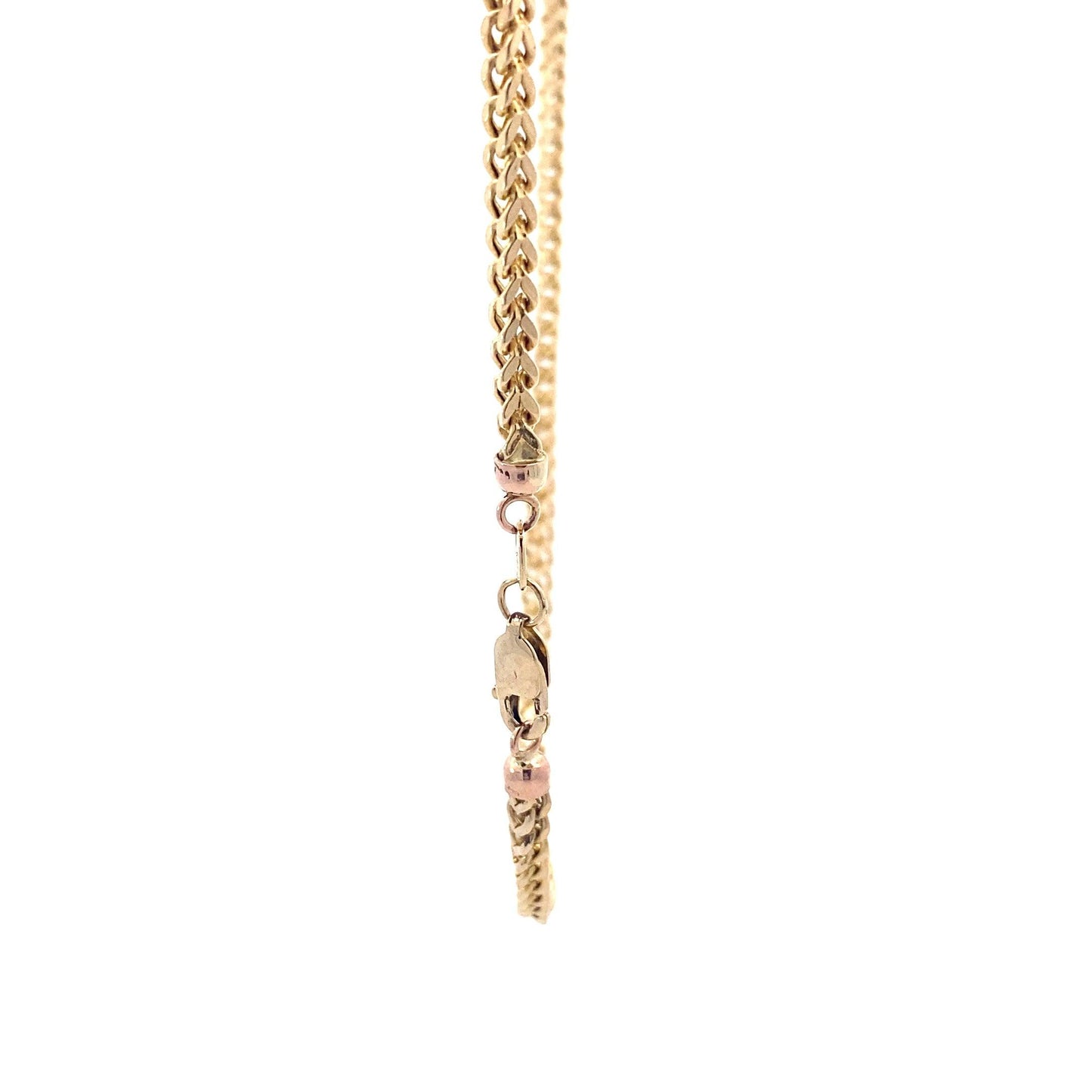 14K Yellow Gold 24" Franco Chain