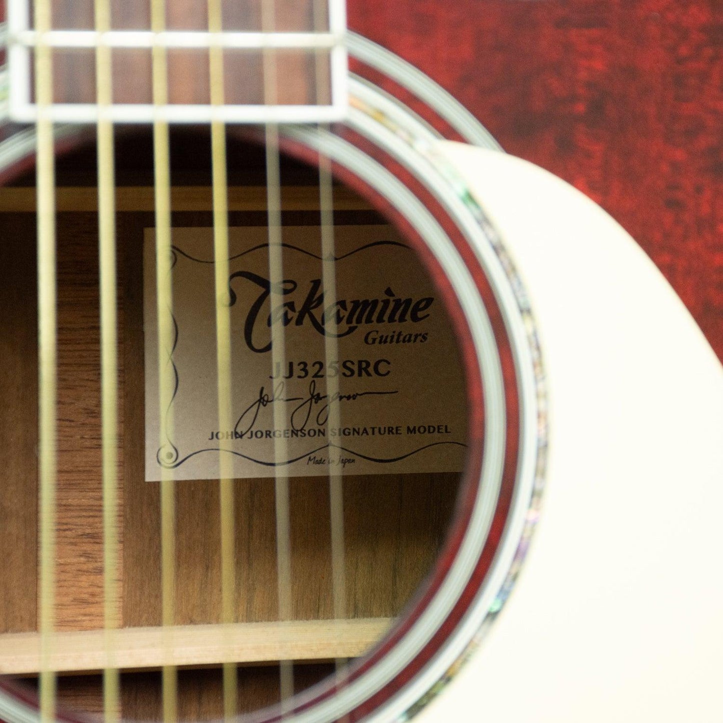 Takamine JJ325SRC John Jorgenson Signature Acoustic-Electric Guitar