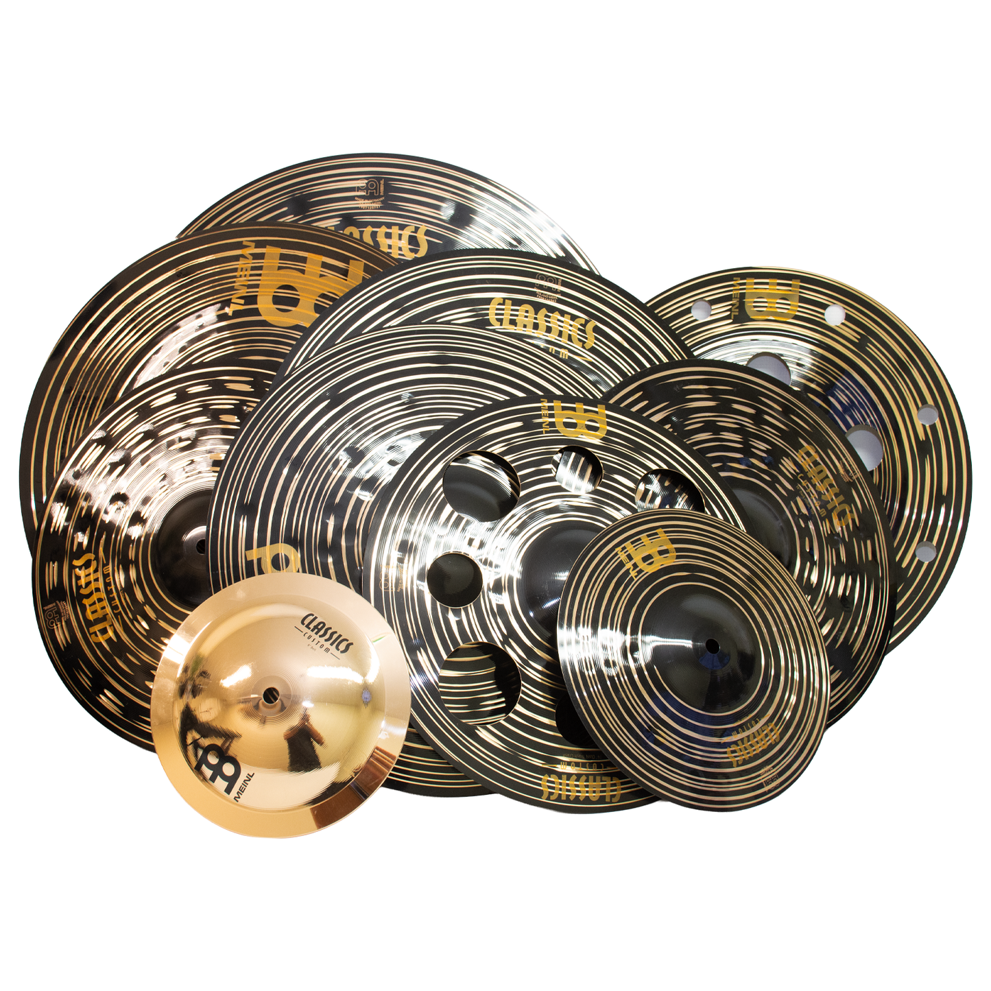 Meinl Classics Custom Dark Expended Cymbal 10 Piece Set