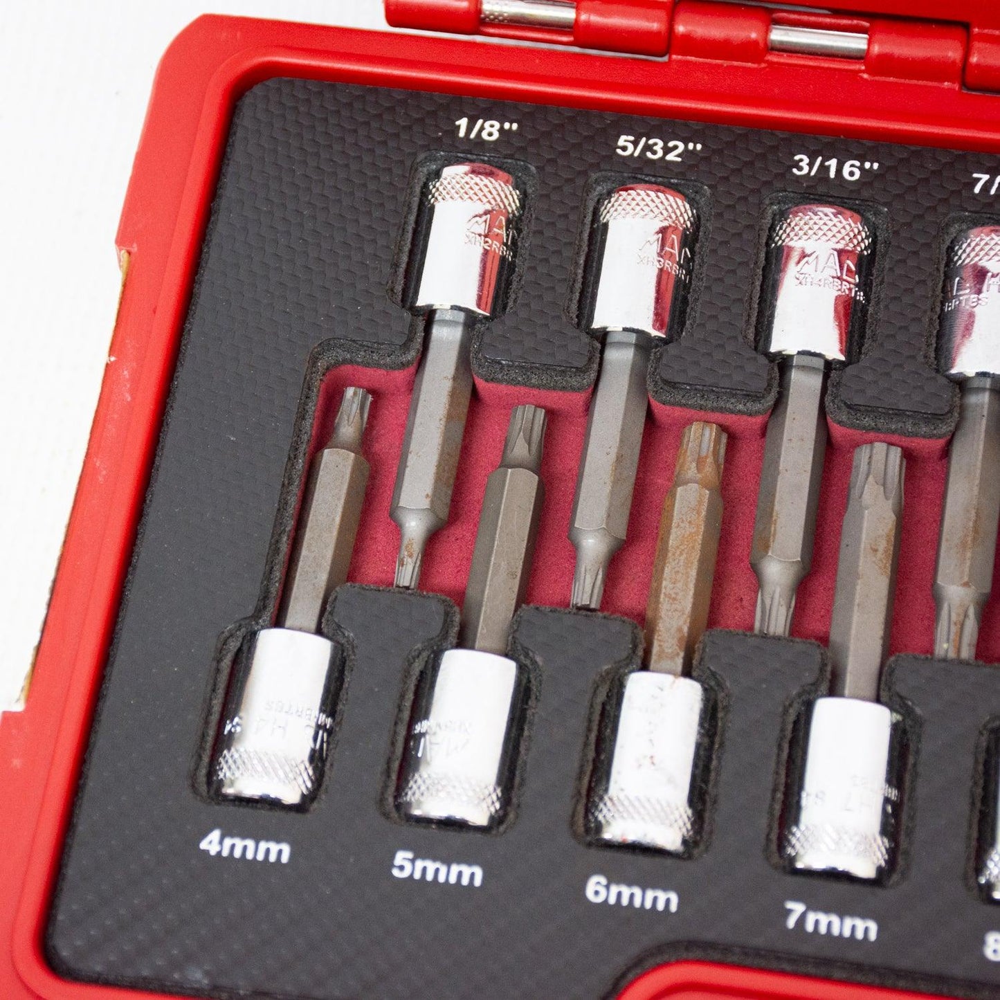 Mac Tools SXH14RBRT 14pc 3/8" Drive SAE & Metric Advanced Driver Set