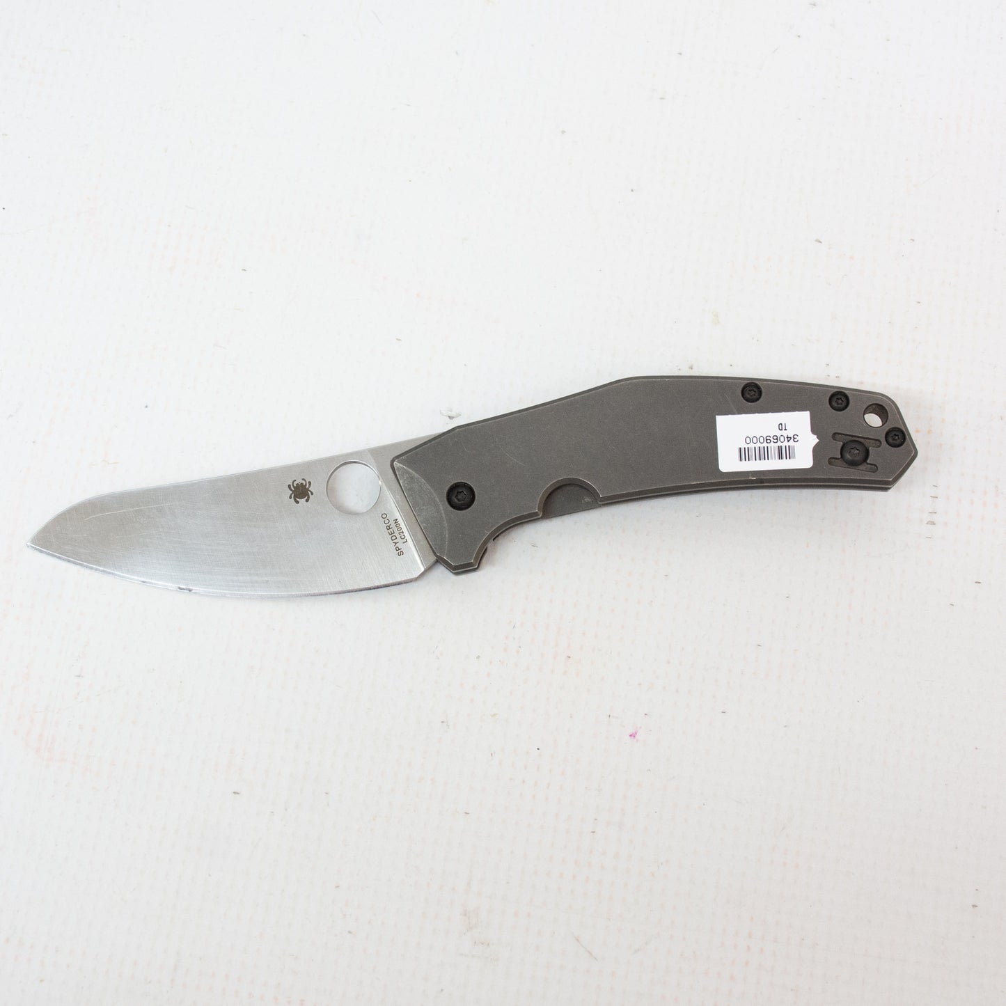 SyderCo SpyDie Chef Titanium Frame Lock LC200N Knife