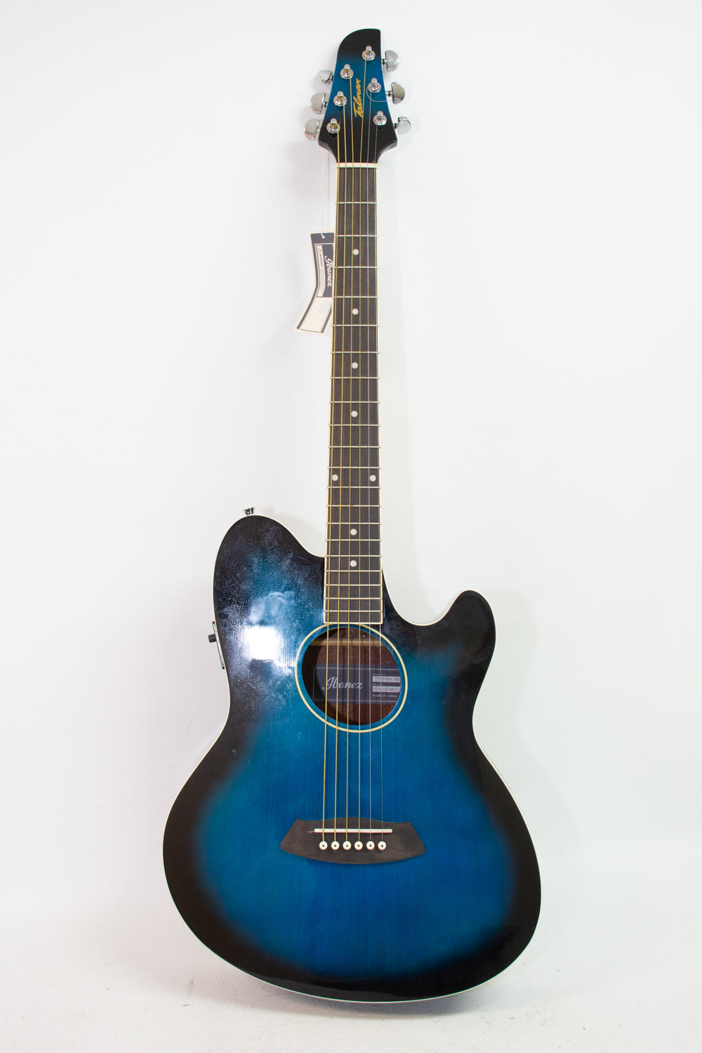 Ibanez Talman TCY10E-TBS Acoustic-Electric Guitar - Blueburst