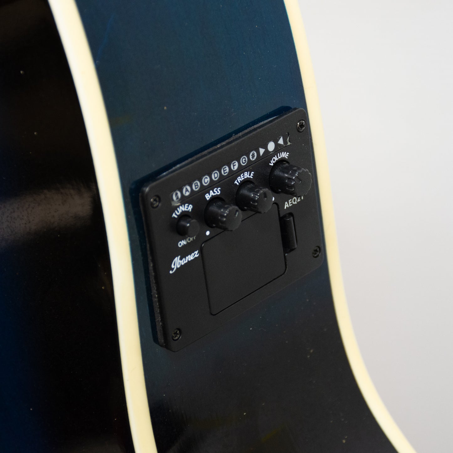 Ibanez Talman TCY10E-TBS Acoustic-Electric Guitar - Blueburst