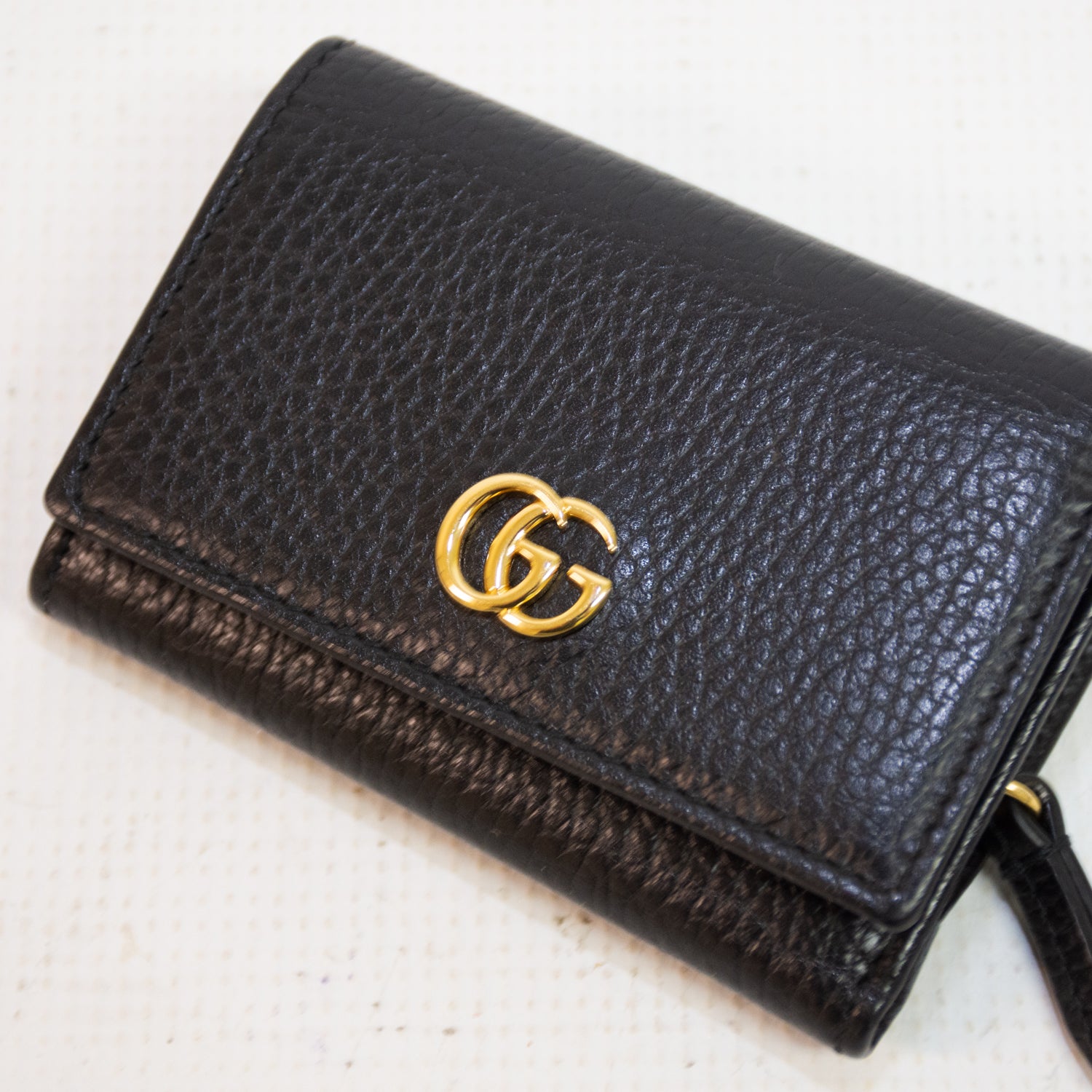 Gucci Small Black Leather Wallet - 644407