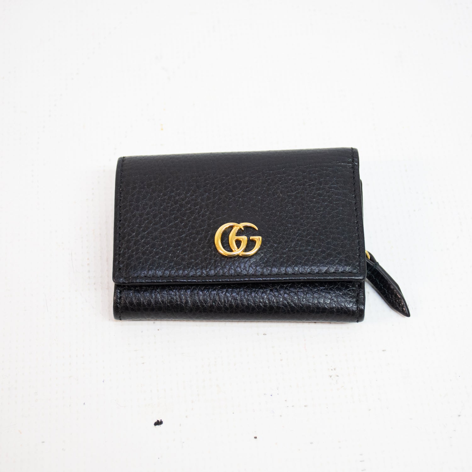 Gucci Small Black Leather Wallet - 644407