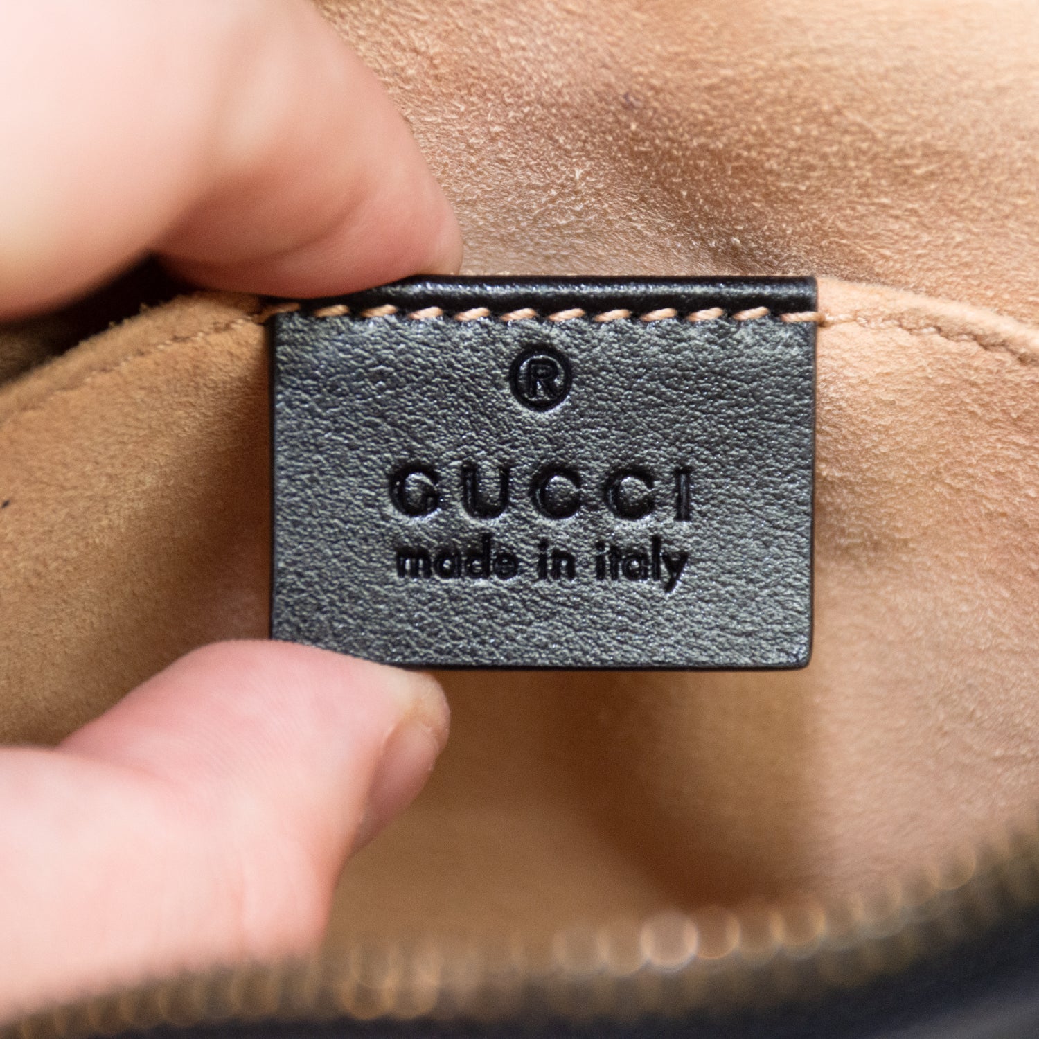 Gucci Marmont Small Black Shoulder Bag - 447632