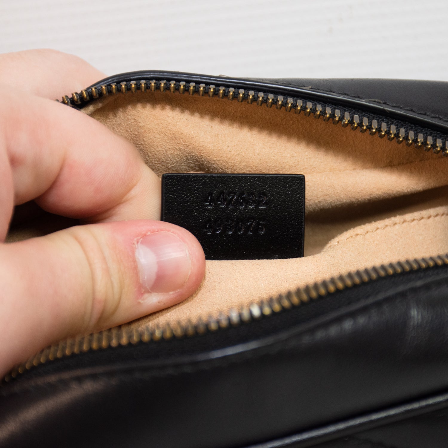 Gucci Marmont Small Black Shoulder Bag - 447632