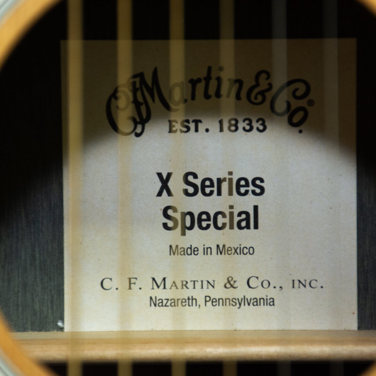 Martin X Series Special Acoustic Electric Guitar