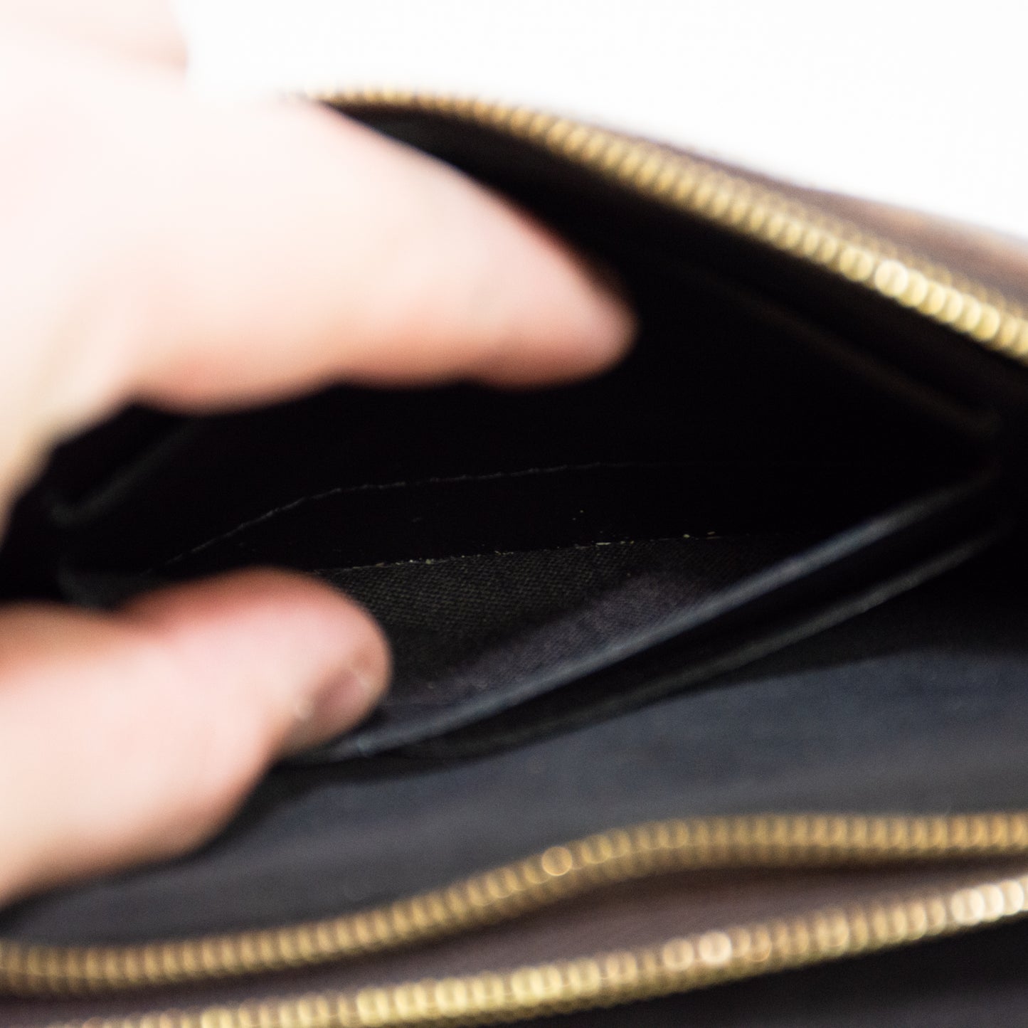 Louis Vuitton M69203 Double Zipper Pochette Shoulder Bag
