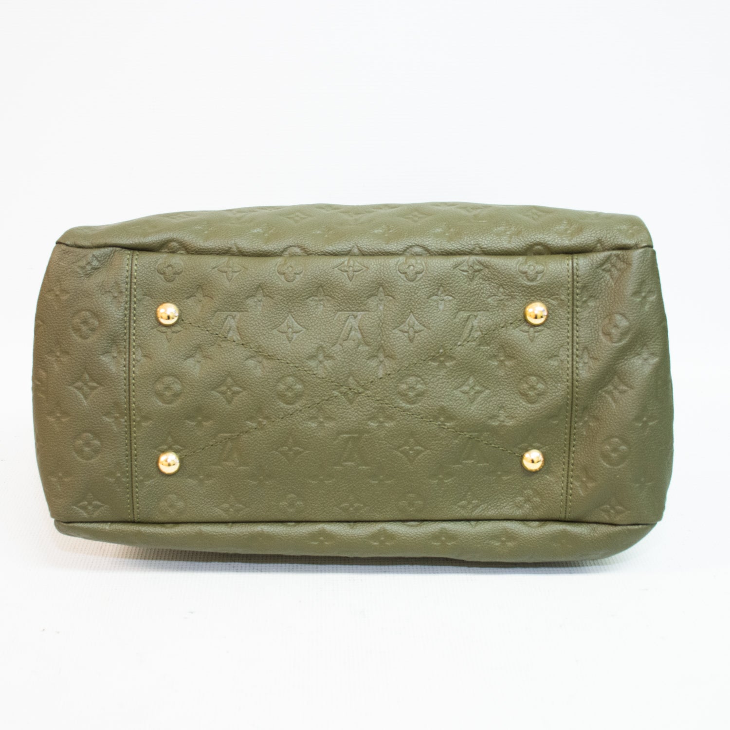 Louis Vuitton Artsy MM Green Hobo Shoulder Bag - M43876