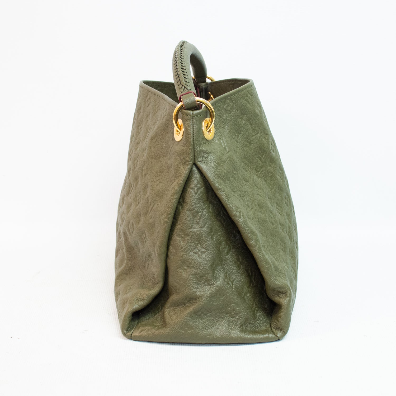Louis Vuitton Artsy MM Green Hobo Shoulder Bag - M43876