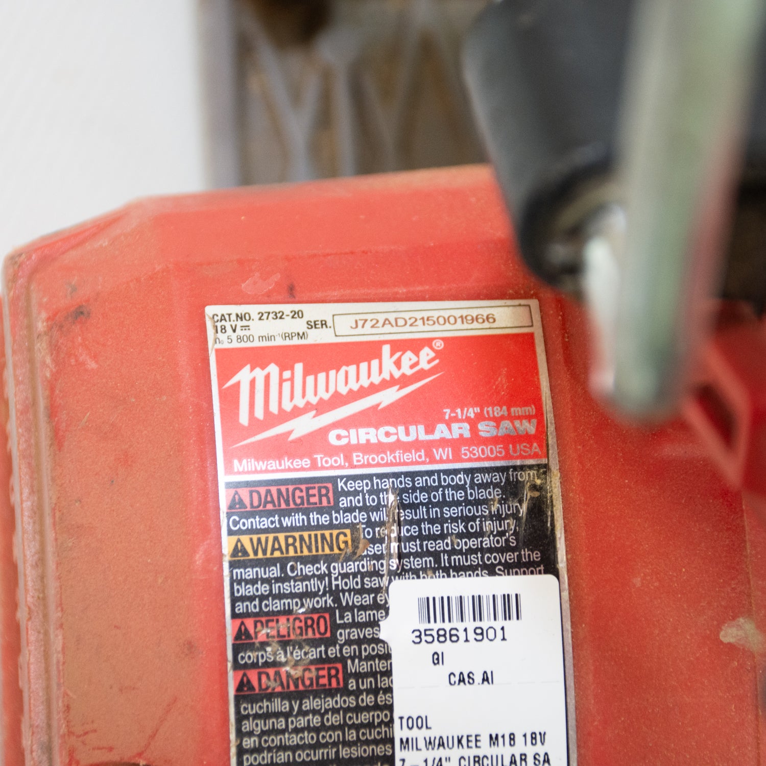 Milwaukee 2732-20 Brushless M18 7-1/4in Fuel Circular Saw