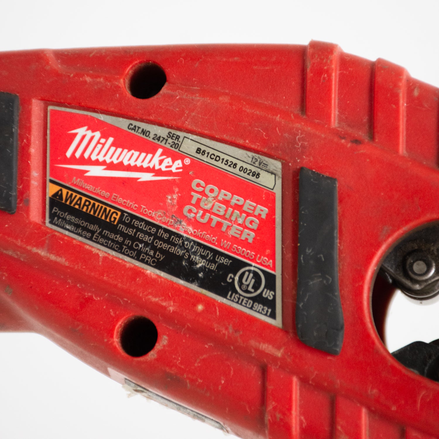 Milwaukee 2471-20 Copper Tubing Cutter M12 XC 4.0
