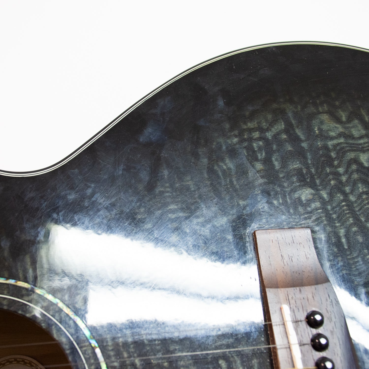 Mitchell MX-430QAB/MBK Acoustic-Electric Guitar
