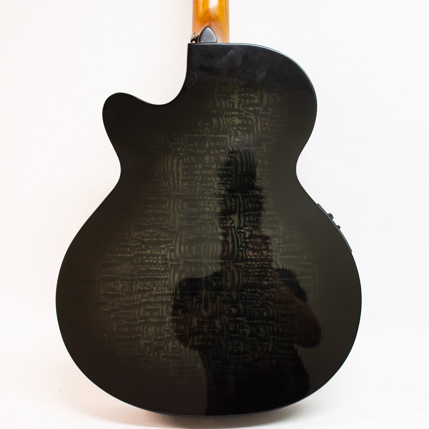 Mitchell MX-430QAB/MBK Acoustic-Electric Guitar