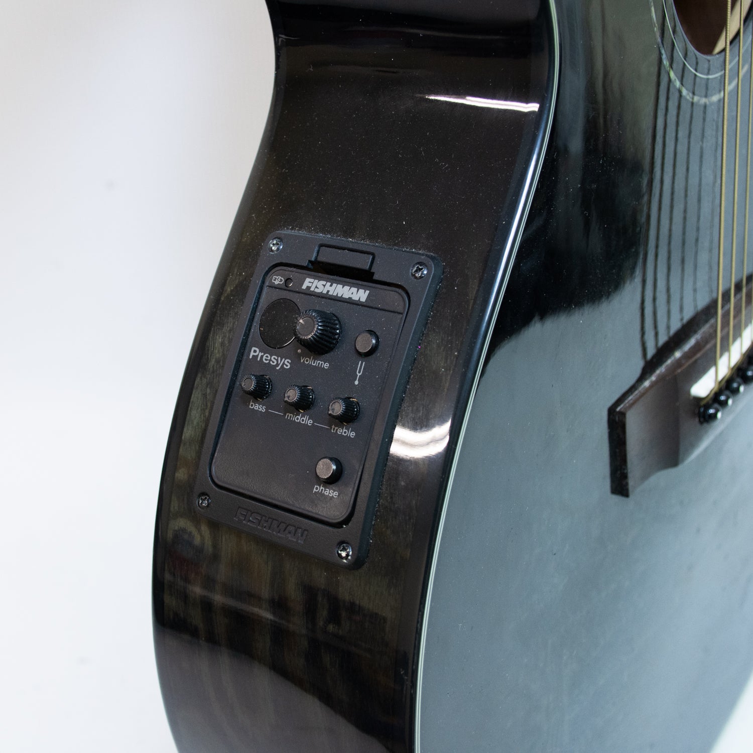 Mitchell MX-430QAB/MBK Acoustic-Electric Guitar
