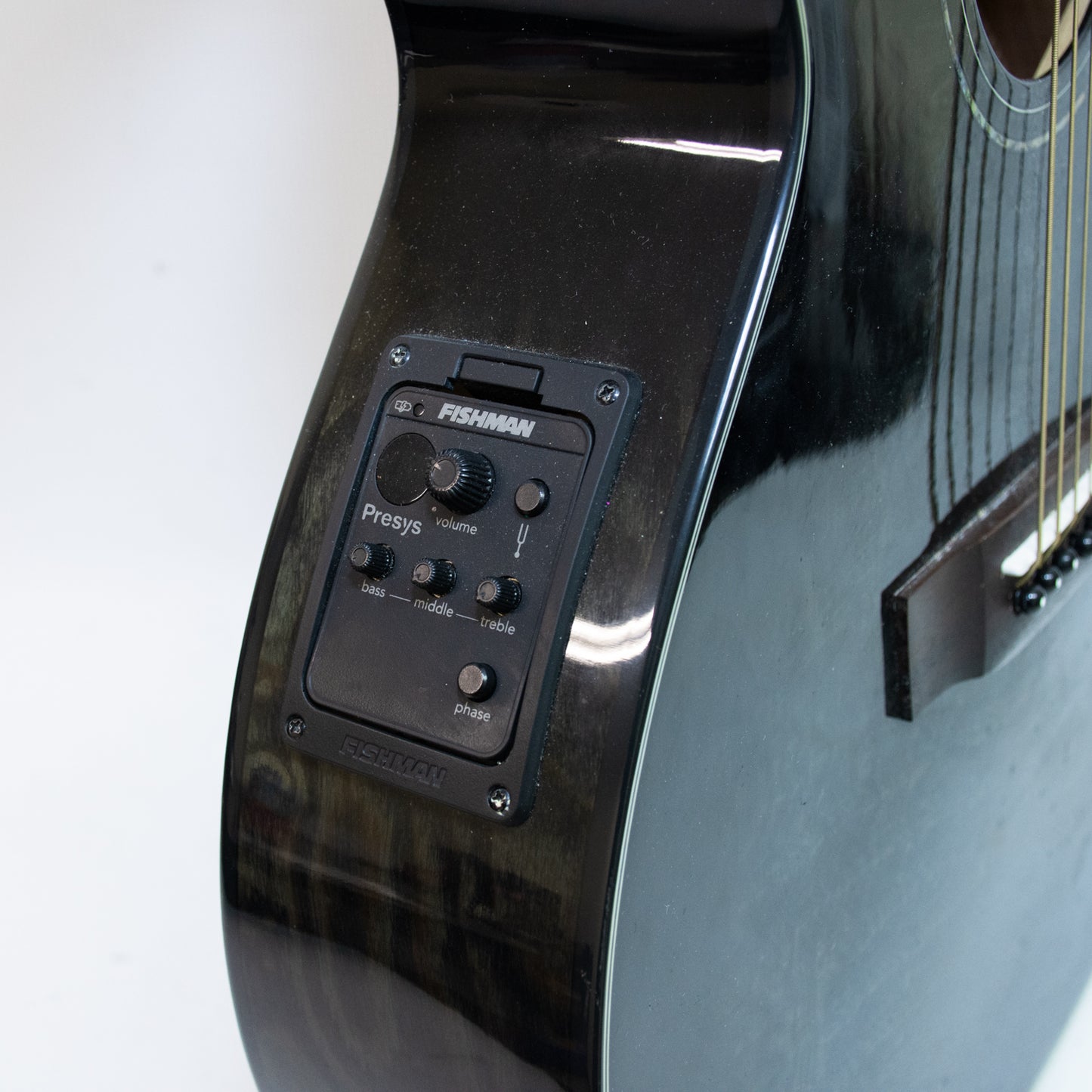 Mitchell MX-430QAB/MBK Acoustic-Electric Guitar