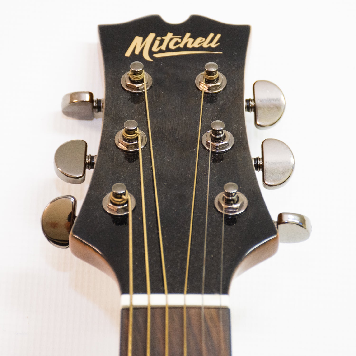 Mitchell MX-430QAB/MBK Acoustic-Electric Guitar