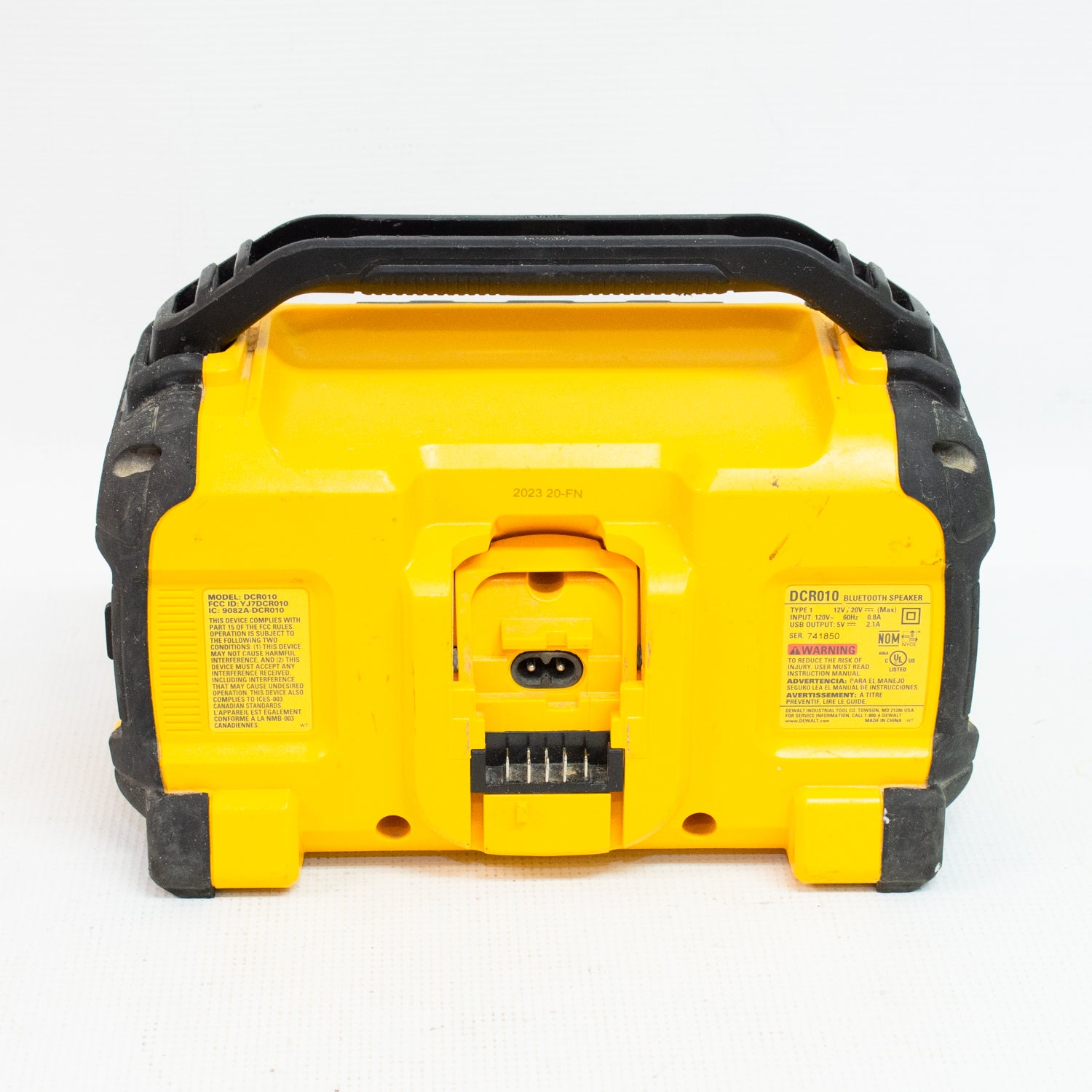 DEWALT DCR010 12V/20V Max Jobsite Bluetooth Speaker