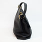Gucci 536194 Black GG Soho Leather Hobo Shoulder Bag