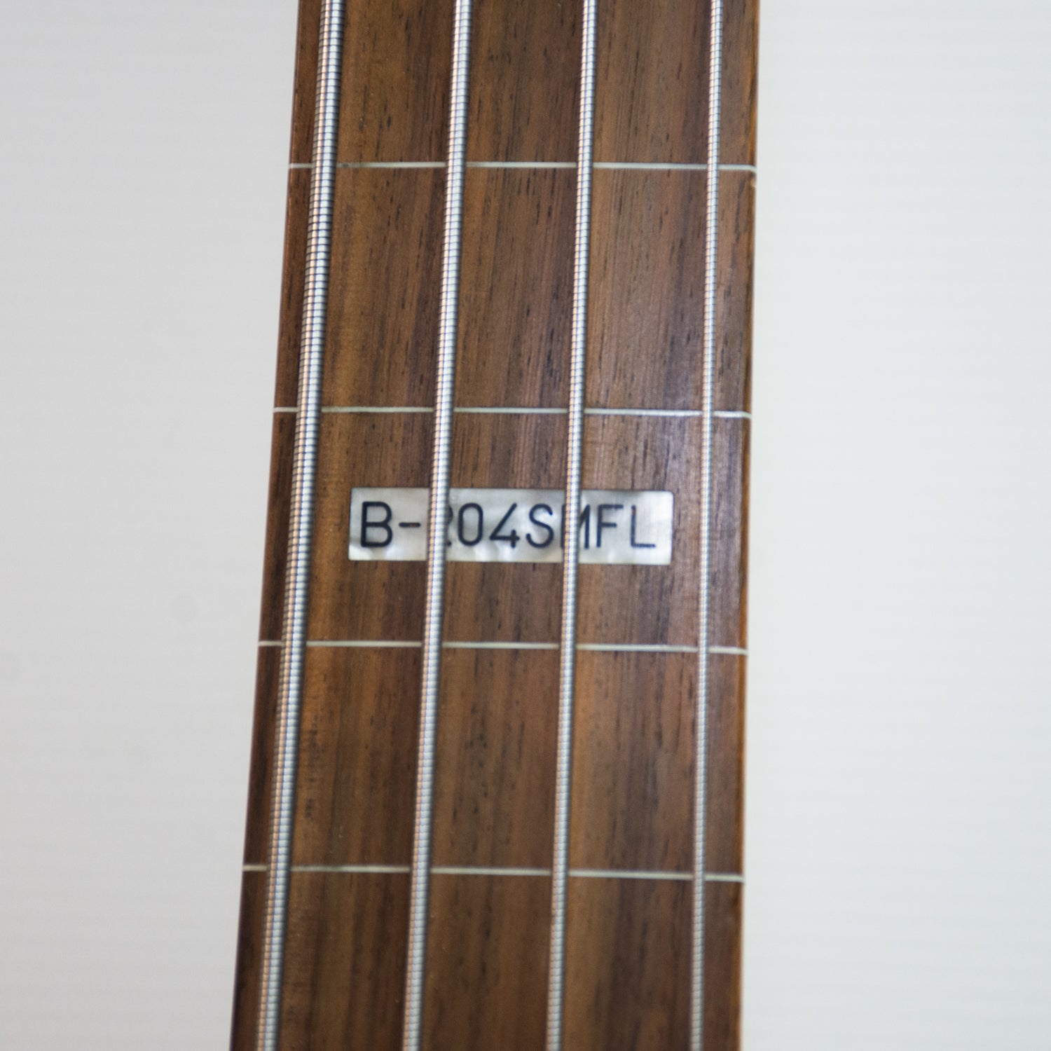 ESP LTD B-204SML Fretless Electric Bass Guitar - Natural