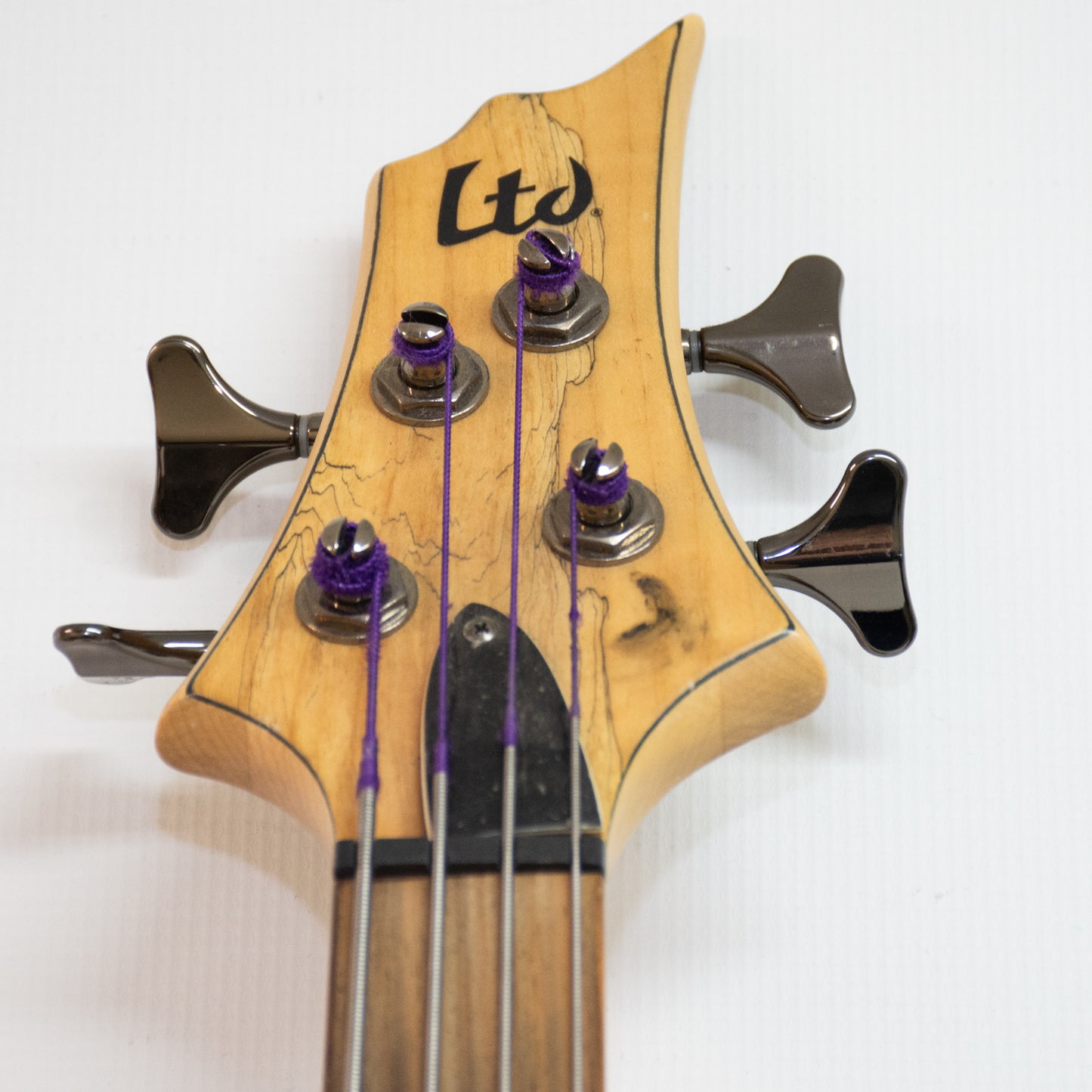 ESP LTD B-204SML Fretless Electric Bass Guitar - Natural