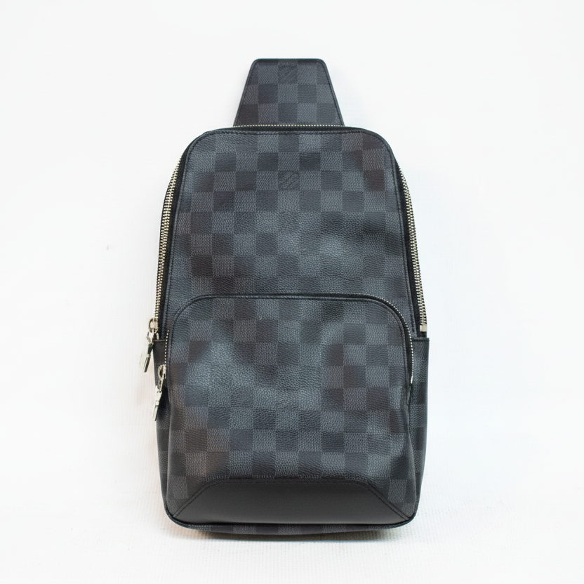 Louis Vuitton N41719 Damier Graphite Ave Sling Bag
