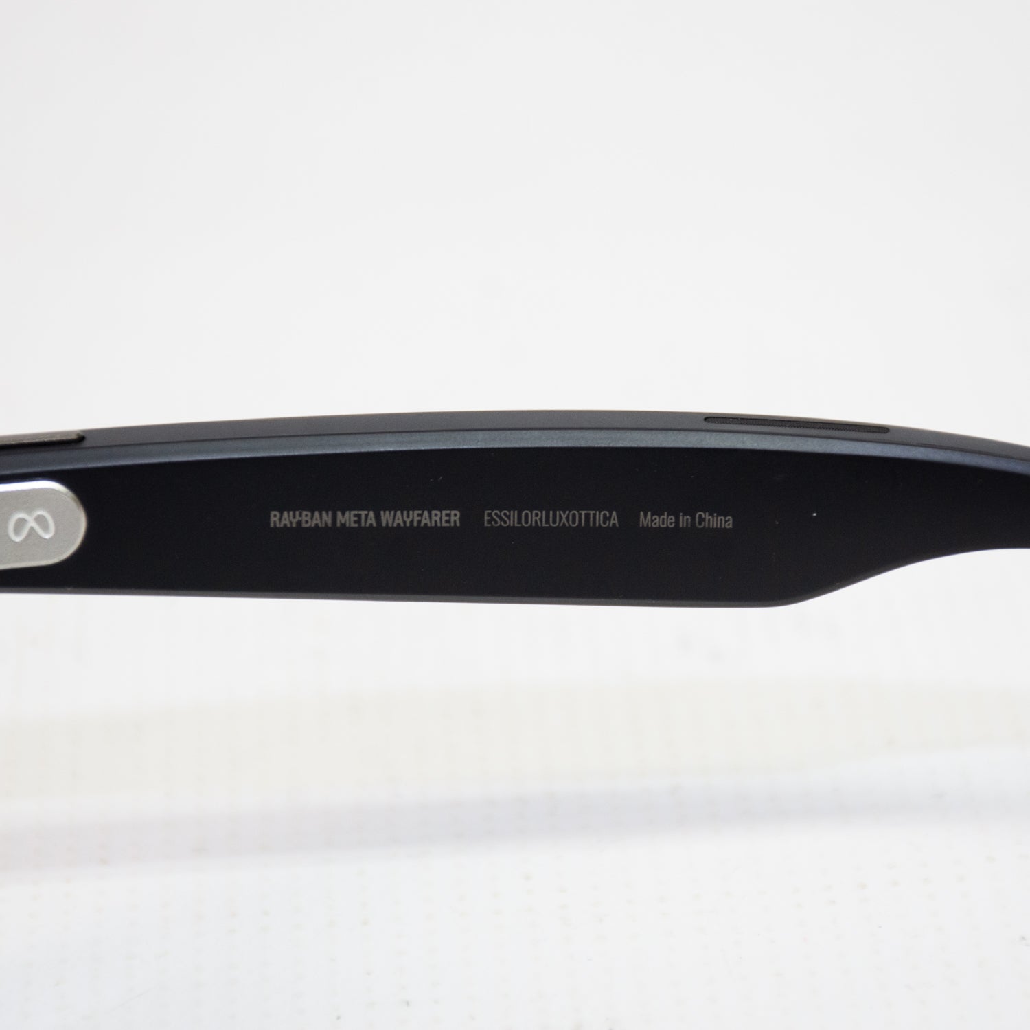 RayBan Meta Wayfarer Matte Black Sunglasses
