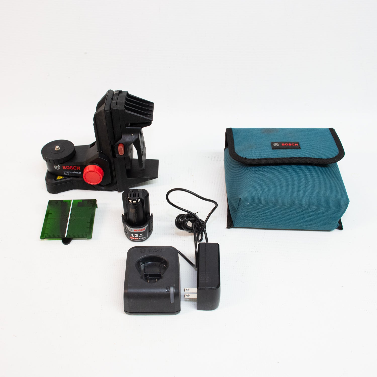 BOSCH GLL3-330CG 2.0Ah Battery Professional Plane Green Beam Line Laser Leveling Kit