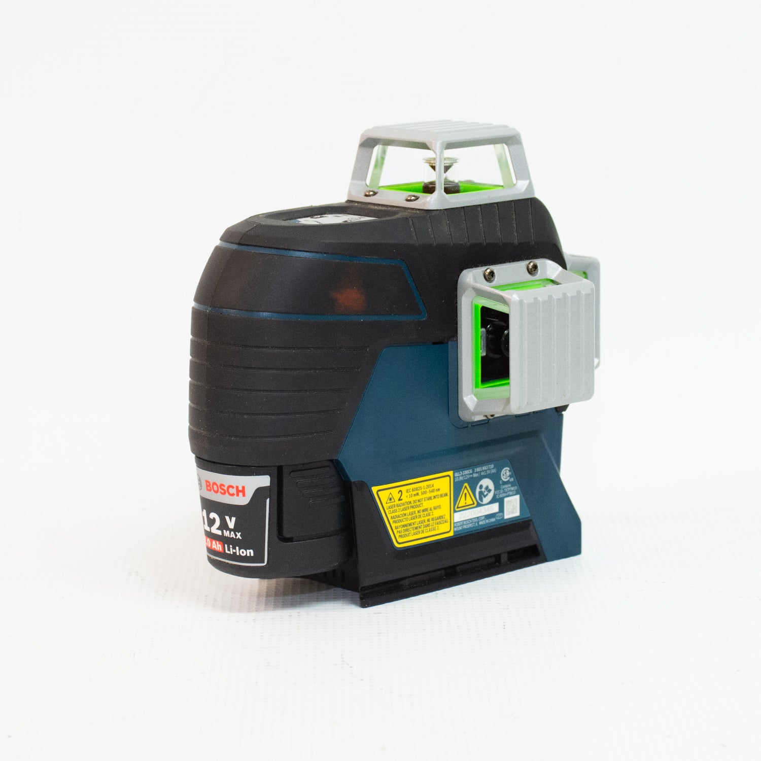 BOSCH GLL3-330CG 2.0Ah Battery Professional Plane Green Beam Line Laser Leveling Kit