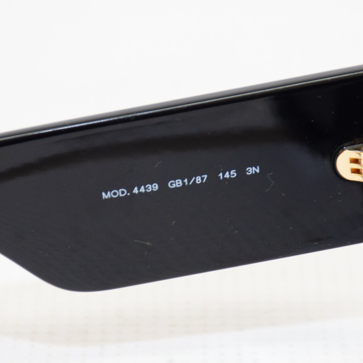 Versace VE4439 Oversized Black Unisex Sunglasses