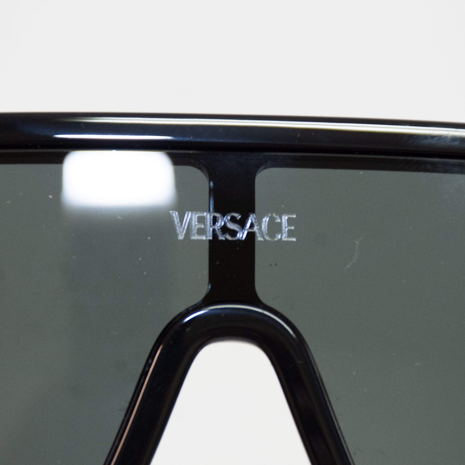 Versace VE4439 Oversized Black Unisex Sunglasses