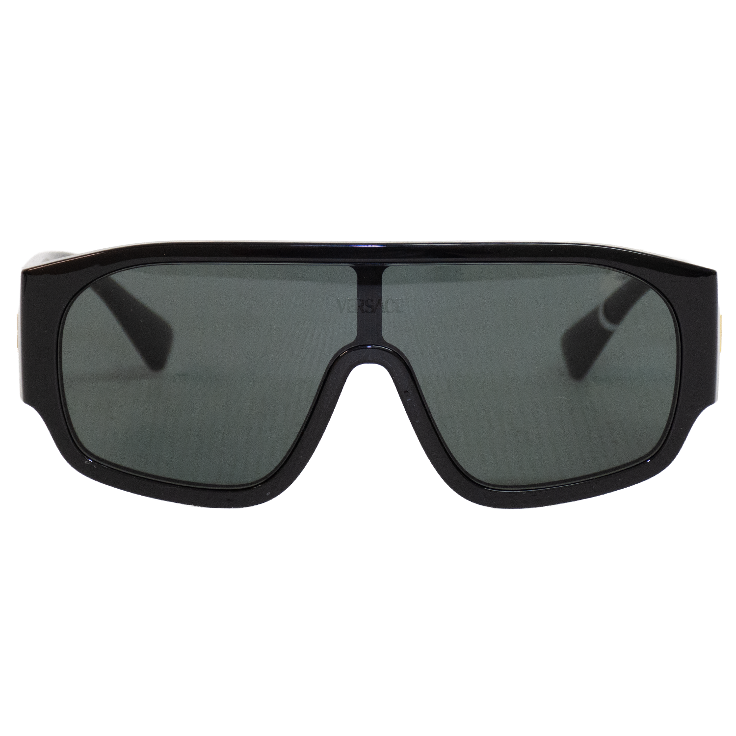 Versace VE4439 Oversized Black Unisex Sunglasses