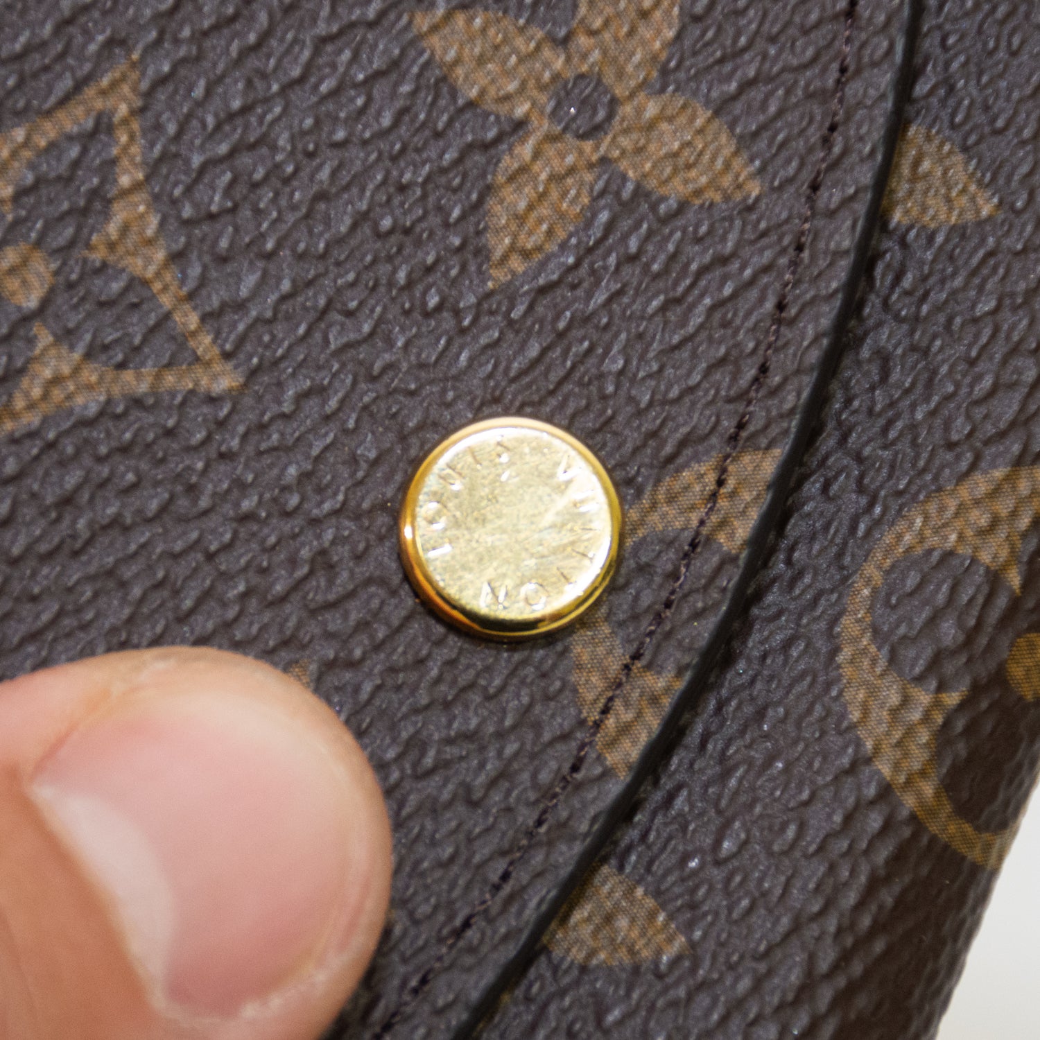 Louis Vuitton Brown Rosali Bifold Wallet - M41939